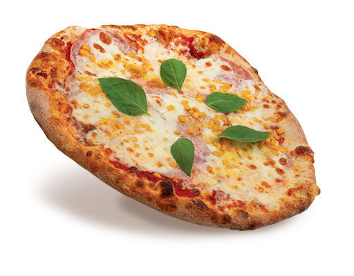Kukoricás pizza a Delirestnél