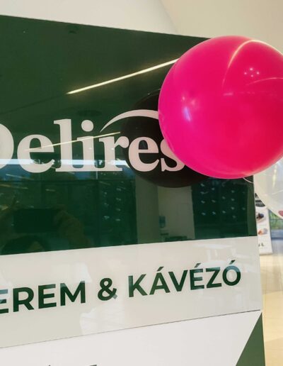 Pink Gasztro kampány a Delirestnél