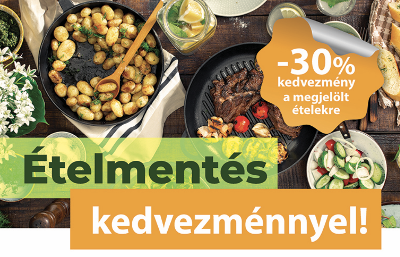 Ételmentés a Delirest éttermekben